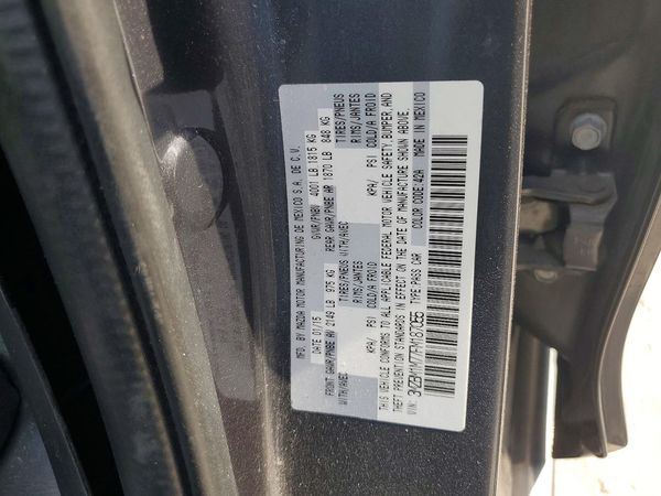 2015 MAZDA 3 Grand Touring/GT
