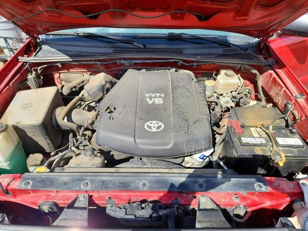 2012 TOYOTA TACOMA — Engine bay