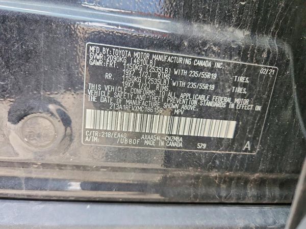 2021 TOYOTA RAV4 XLE Premium