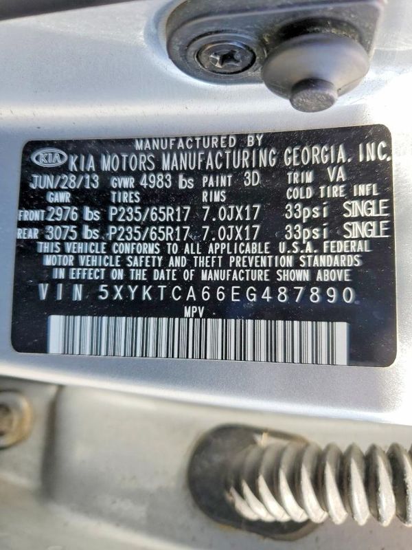 2014 KIA SORENTO