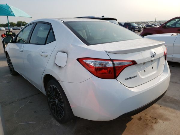 2016 TOYOTA COROLLA L/LE