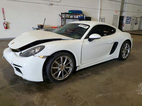 2018 PORSCHE CAYMAN — Front 3/4