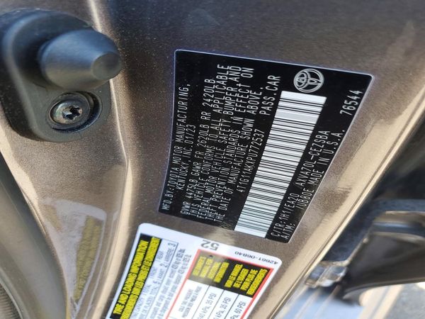 2023 TOYOTA CAMRY