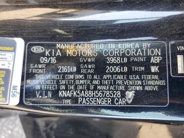 2017 KIA FORTE