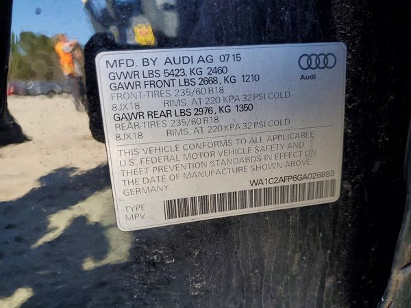 2016 AUDI Q5