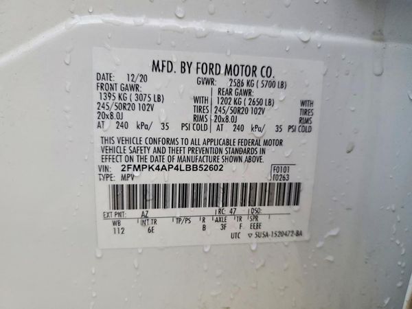 2020 FORD EDGE