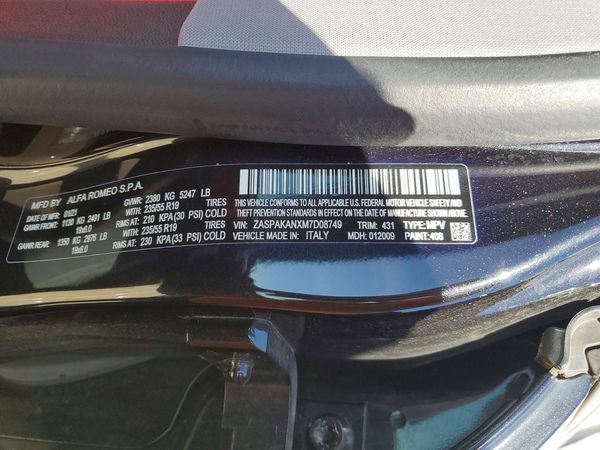 2021 ALFA ROMEO STELVIO AWD