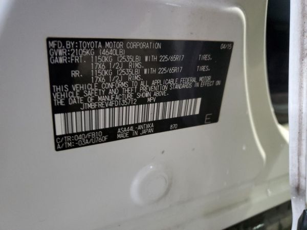 2015 TOYOTA RAV4