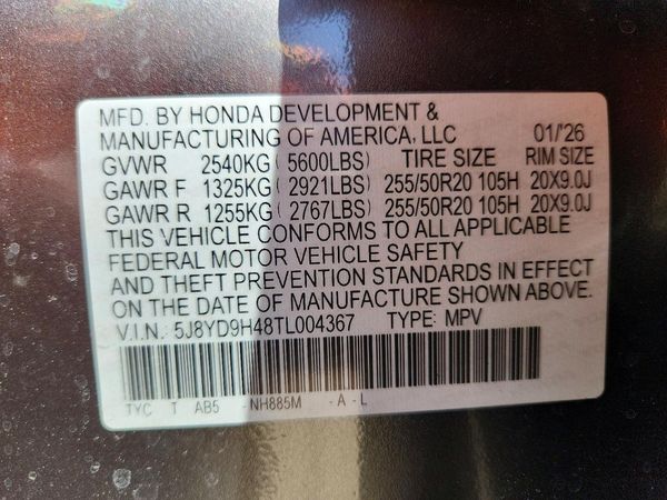 2026 ACURA MDX Technology