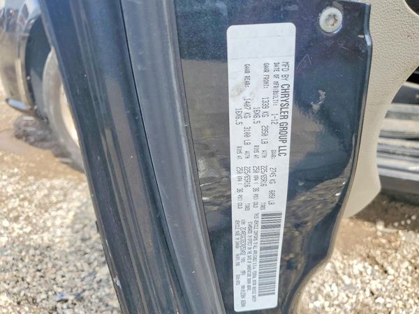 2012 DODGE GRAND CARAVAN SXT