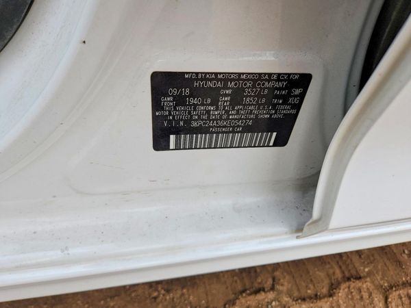 2019 HYUNDAI ACCENT SE and SEL