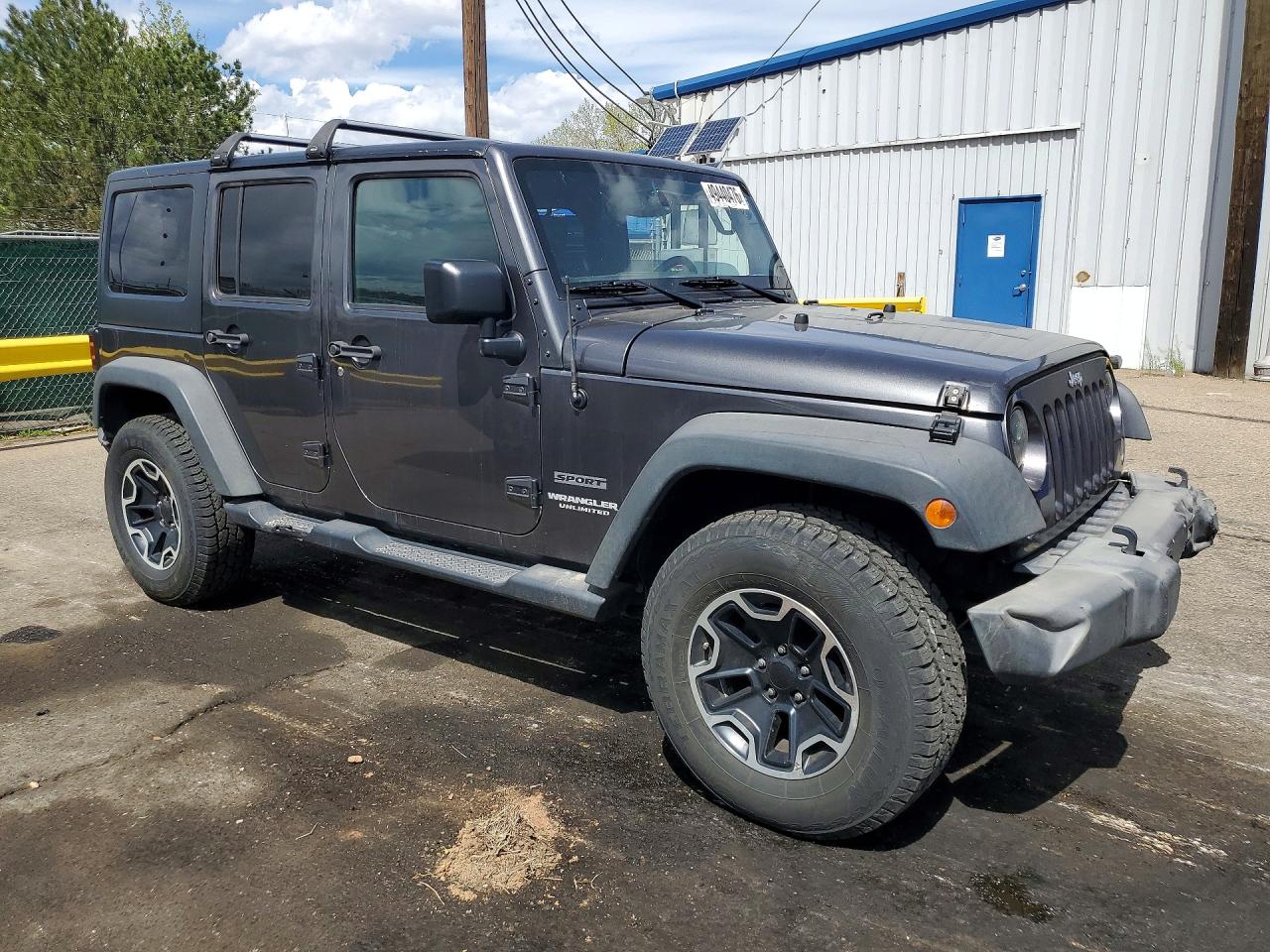 2017 JEEP WRANGLER UNLIMITED SPORT 4X4