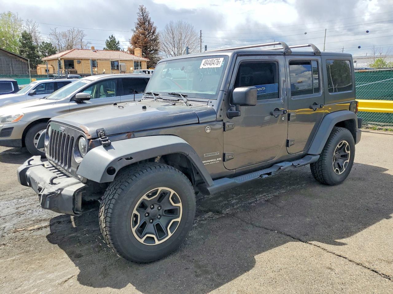 2017 JEEP WRANGLER UNLIMITED SPORT 4X4