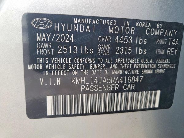 2024 HYUNDAI SONATA
