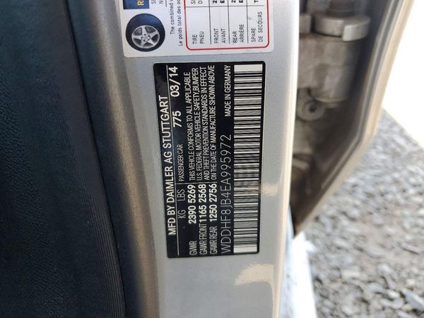 2014 MERCEDES-BENZ E E350