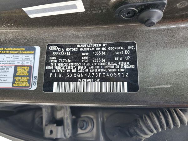 2015 KIA OPTIMA