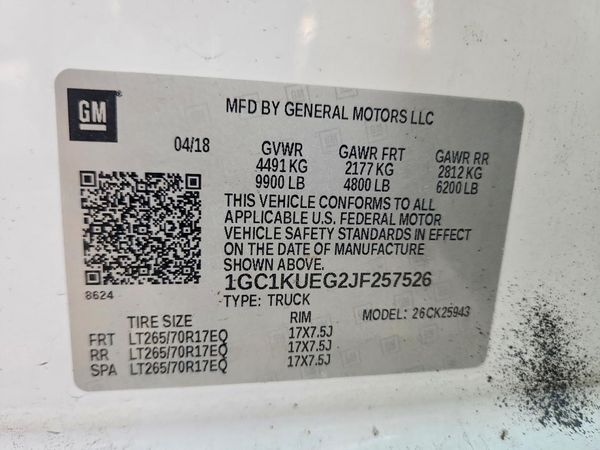 2018 CHEVROLET SILVERADO Work Truck/LS/Fleet/Base