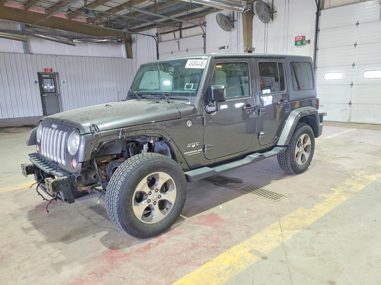 2017 JEEP WRANGLER UNLIMITED SAHARA 4X4