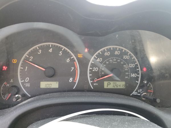 2012 TOYOTA COROLLA