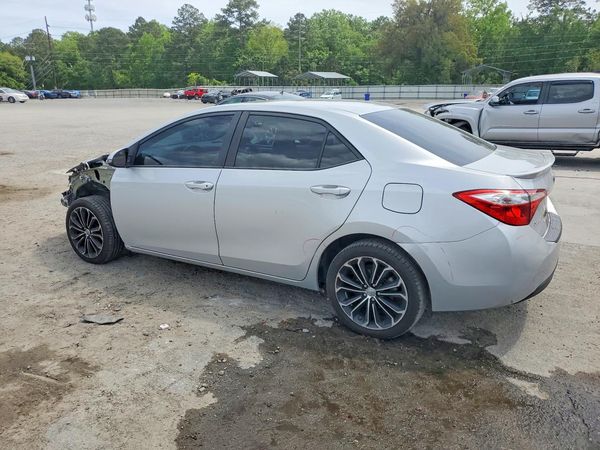 2016 TOYOTA COROLLA