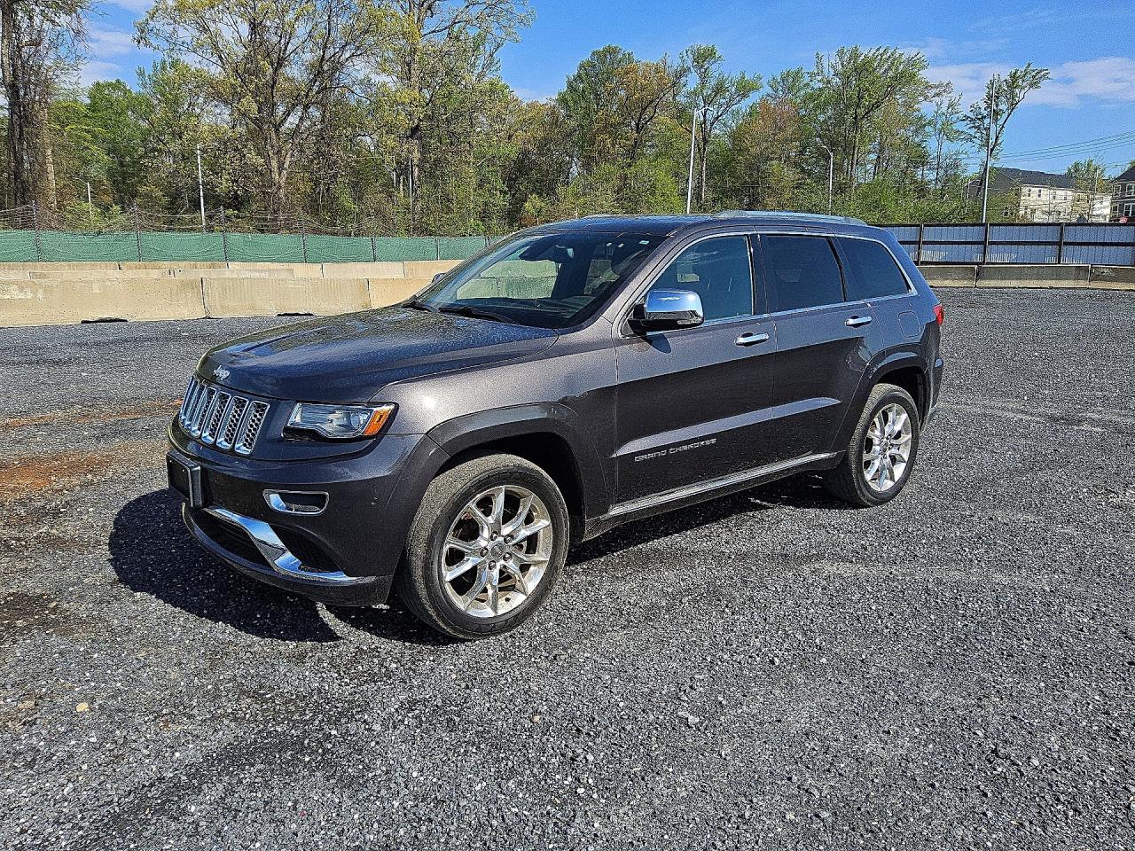 2014 JEEP GRAND CHER Summit — Front 3/4