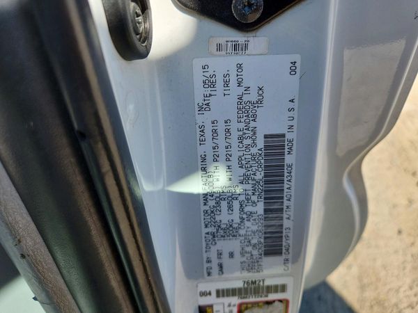 2015 TOYOTA TACOMA