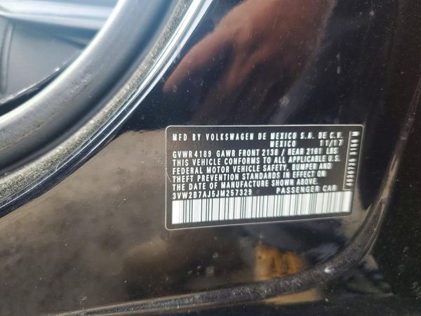 2018 VOLKSWAGEN JETTA