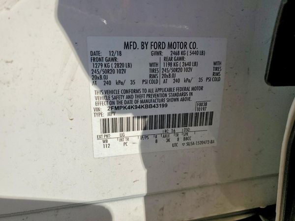 2019 FORD EDGE