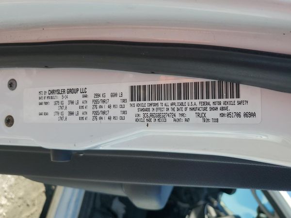 2014 RAM 1500
