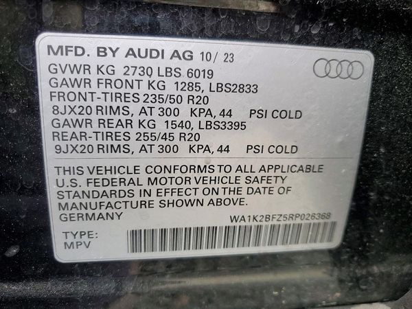 2024 AUDI Q4 E-TRON