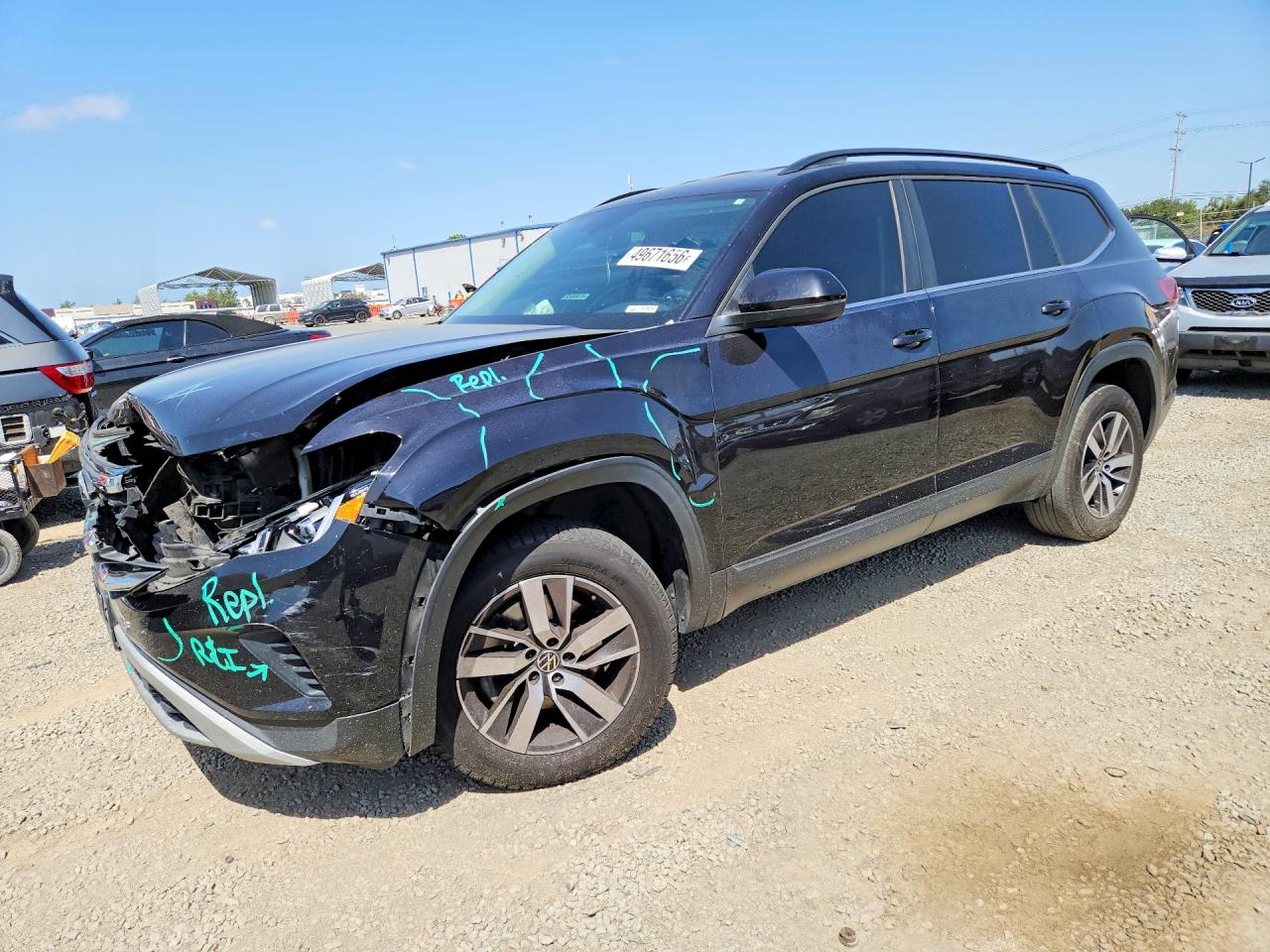 2021 VOLKSWAGEN ATLAS SE