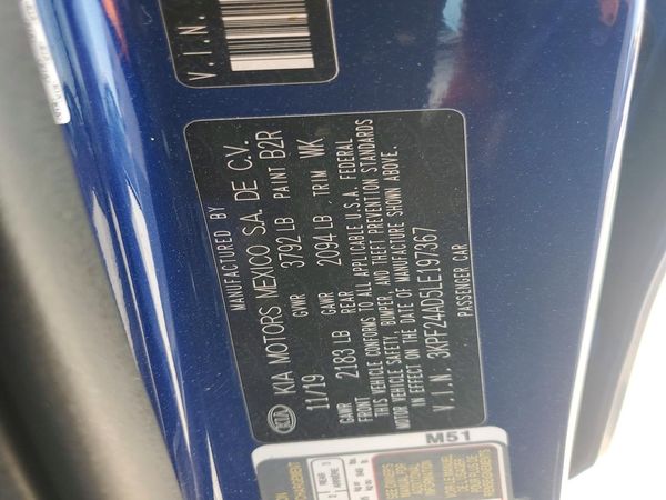 2020 KIA FORTE