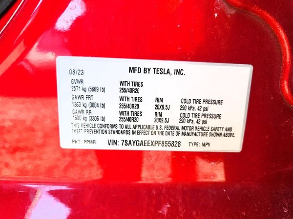 2023 TESLA MODEL Y
