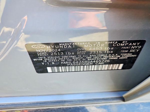 2025 HYUNDAI SONATA