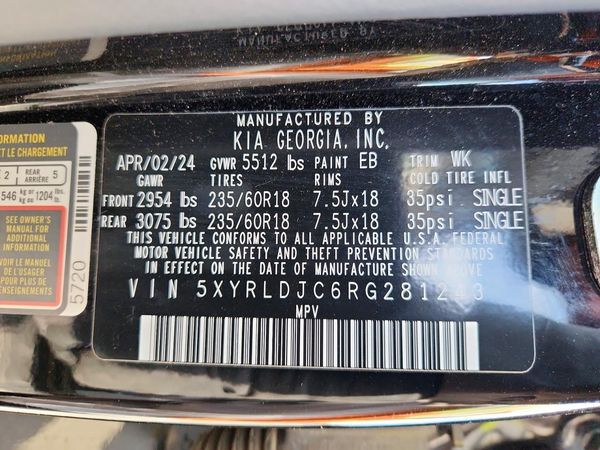 2024 KIA SORENTO