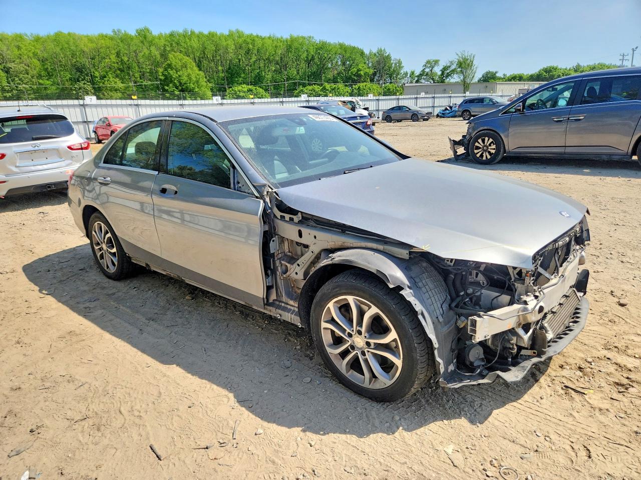 2015 MERCEDES-BENZ C 4-MATIC