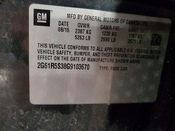 2016 CADILLAC XTS Premium