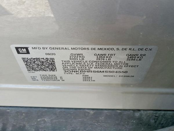 2021 CHEVROLET BLAZER 2LT
