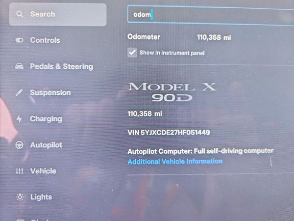 2017 TESLA MODEL X