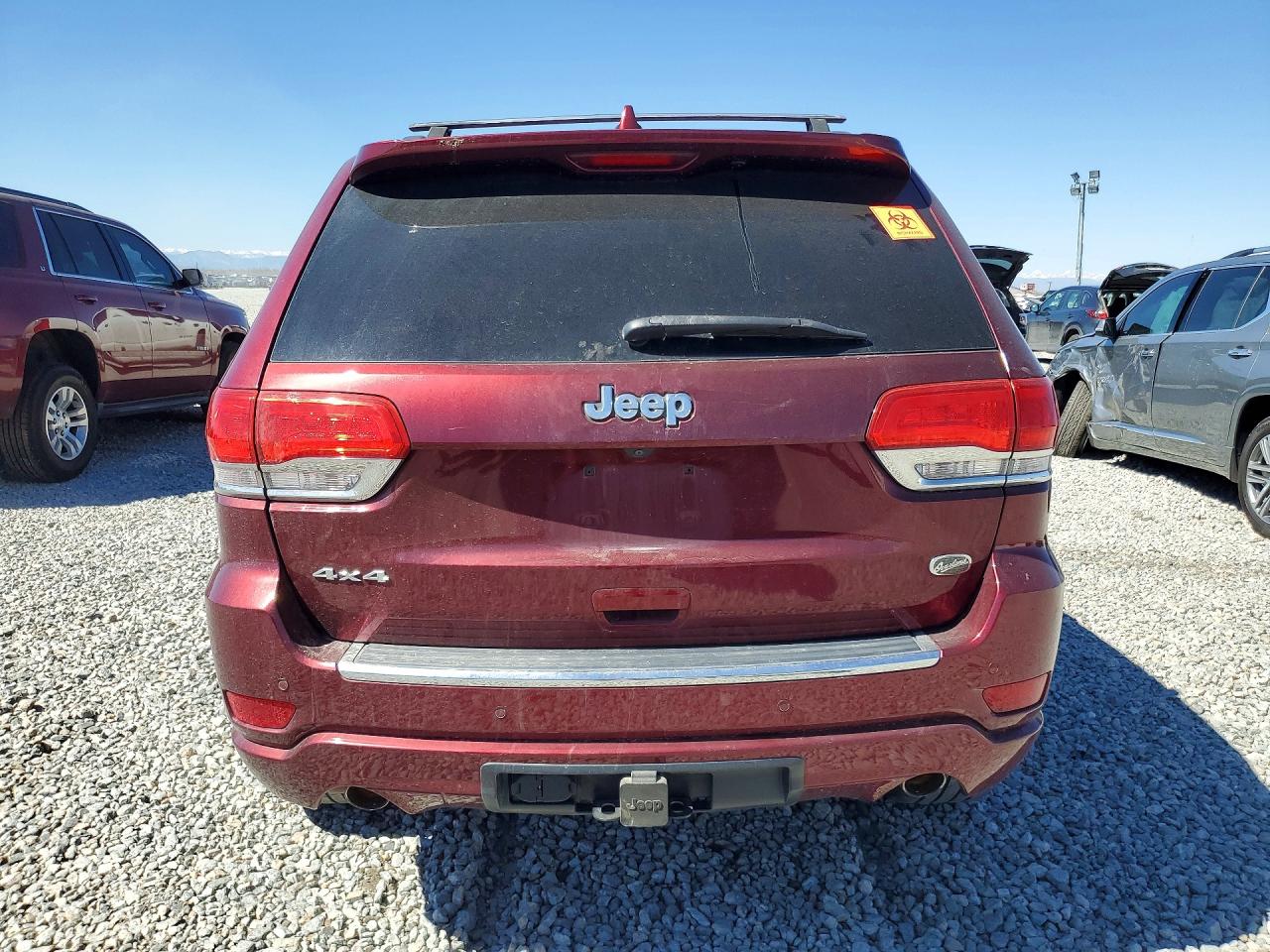 2017 JEEP GRAND CHEROKEE OVERLAND 4X4