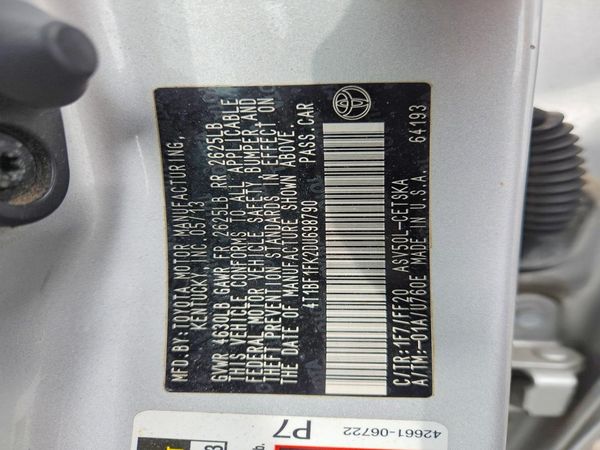 2013 TOYOTA CAMRY