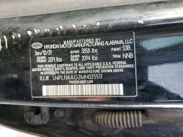 2021 HYUNDAI ELANTRA