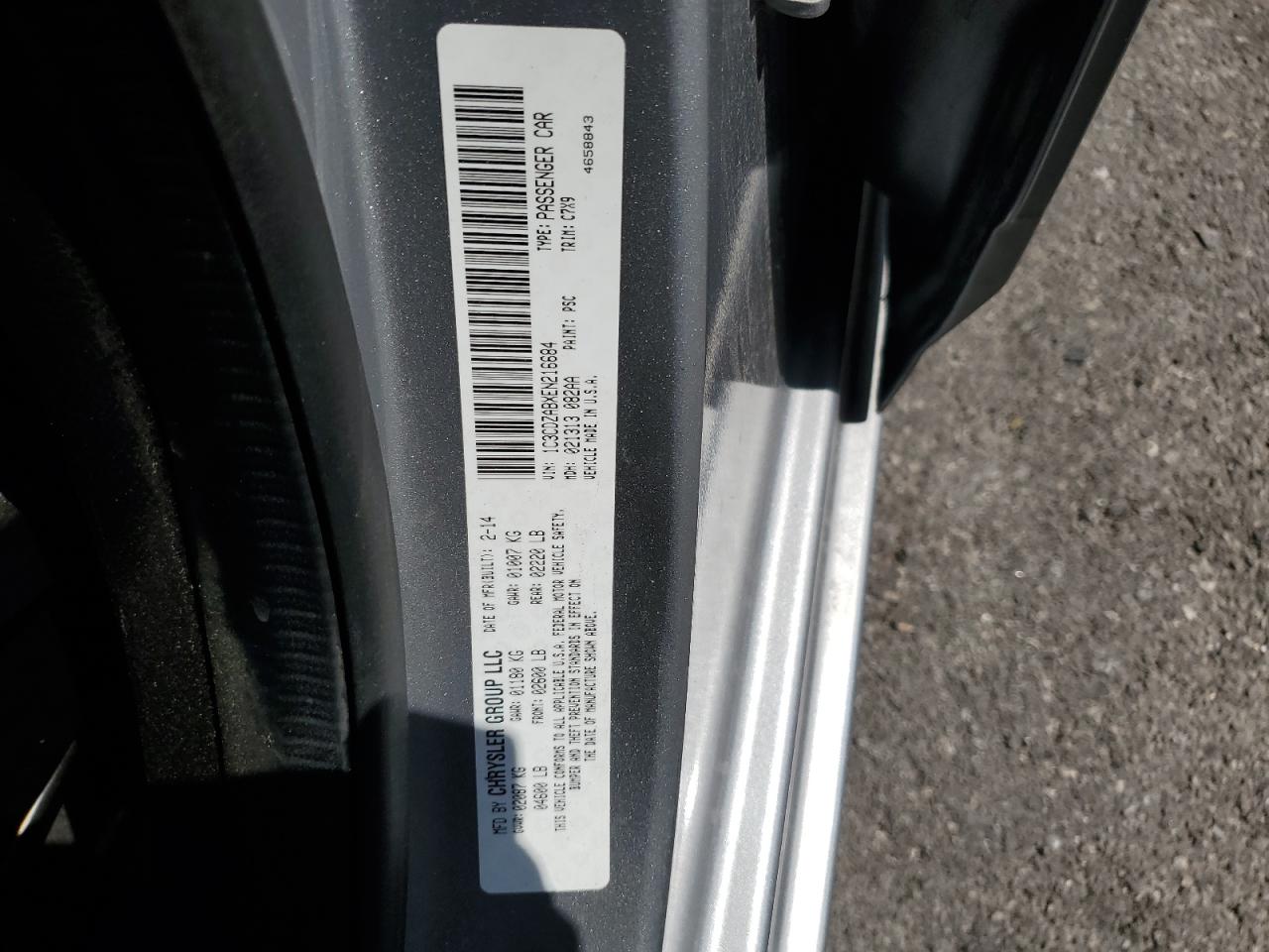 2014 DODGE AVENGER SE