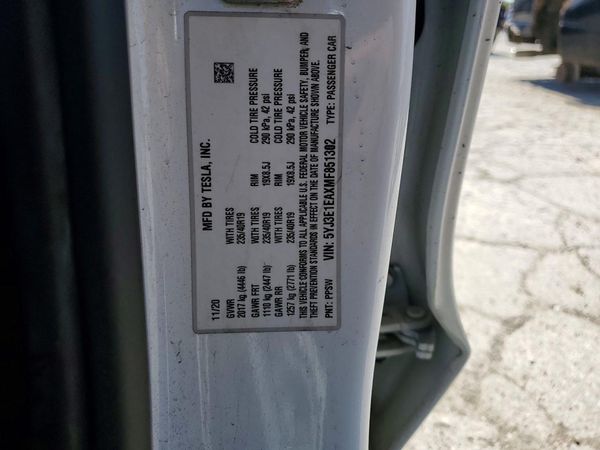 2021 TESLA MODEL 3