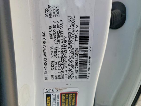 2020 ACURA RDX