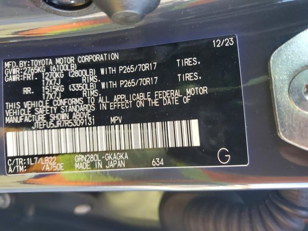 2024 TOYOTA 4RUNNER SR5 Prem