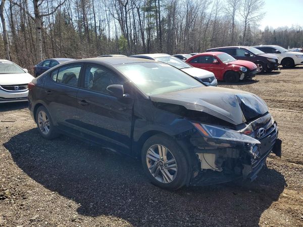2019 HYUNDAI ELANTRA — Passenger 3/4
