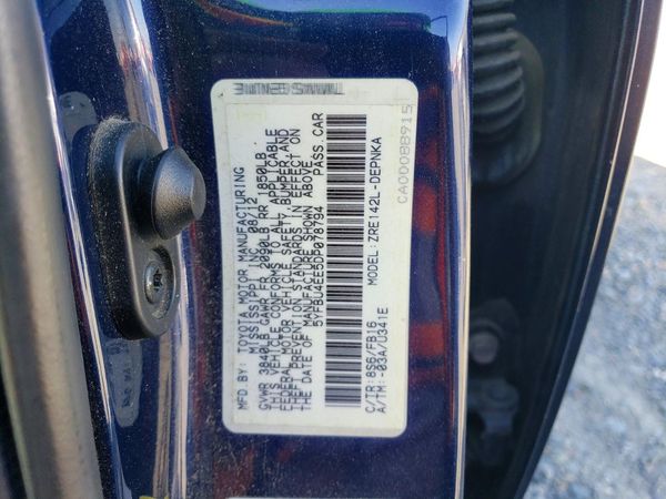 2013 TOYOTA COROLLA