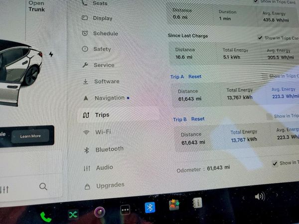2021 TESLA MODEL 3 — ODOM
