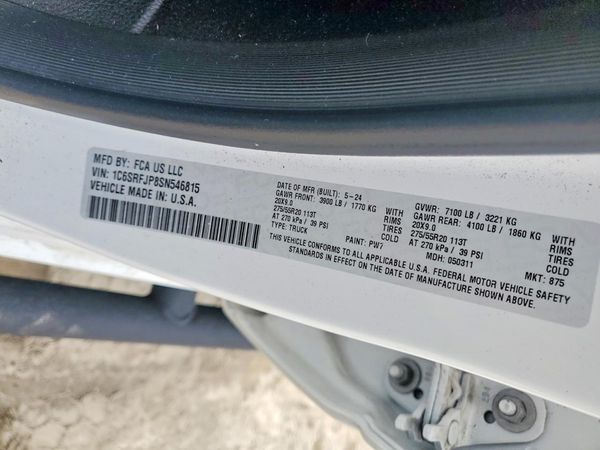 2025 RAM 1500 Laramie